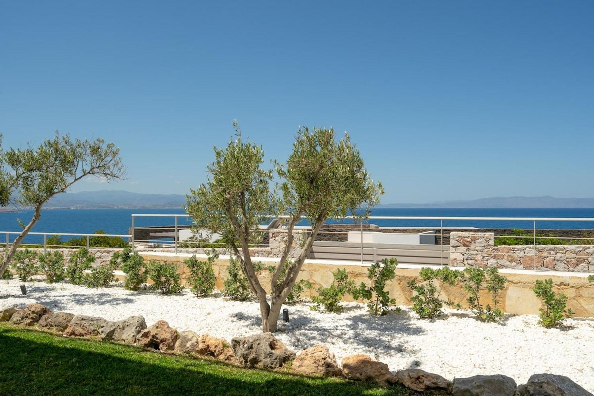 Villa Hemera Ocean View Private Heated Pool Chorafakia Exteriör bild